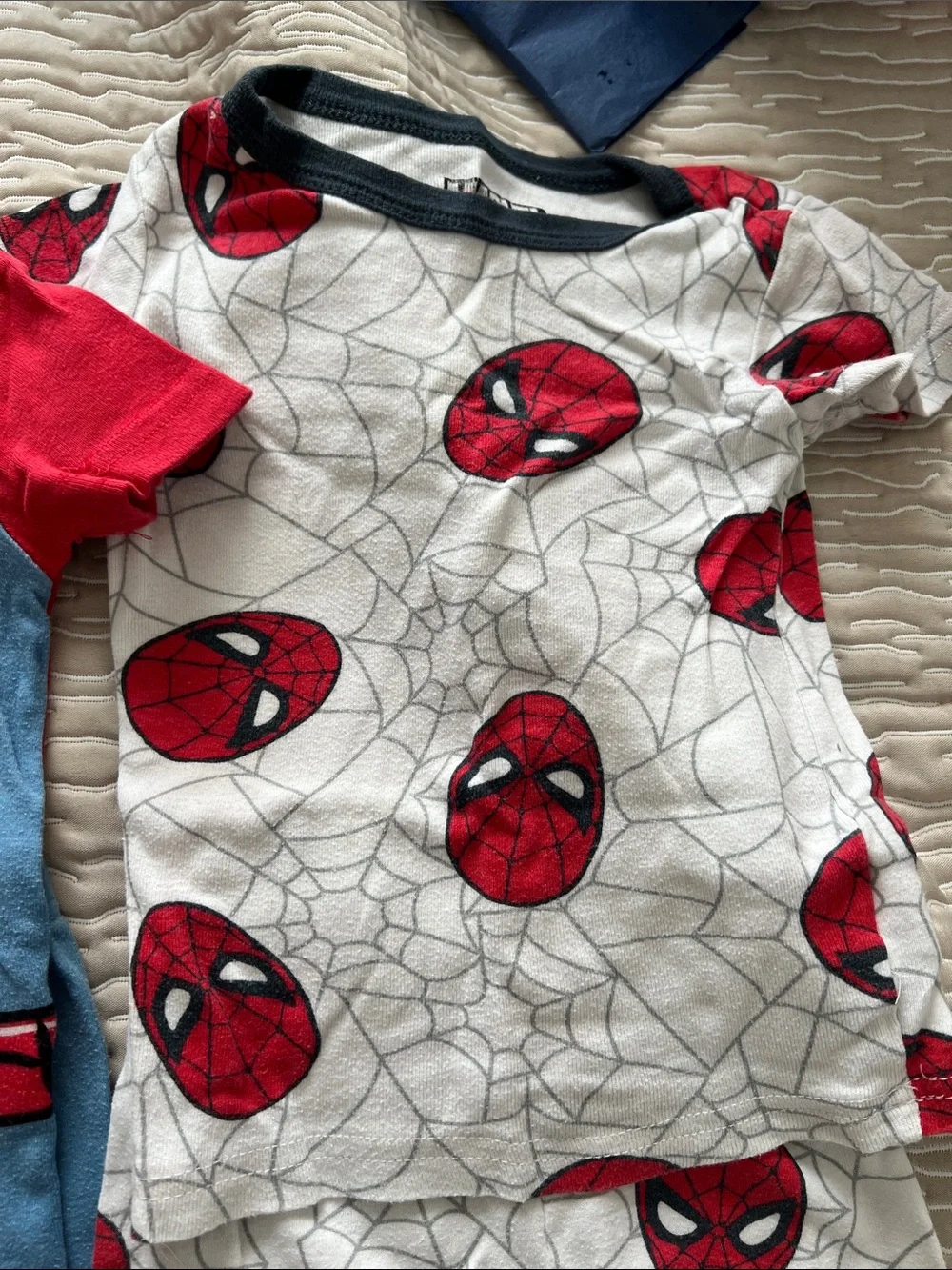 Marvel Spiderman Superhero Kids Costume Pajama Set